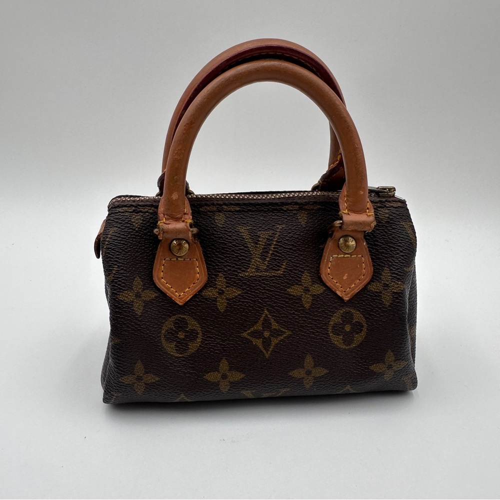 Louis Vuitton Monogram Nano Speedy w/COA - Picture 2 of 10